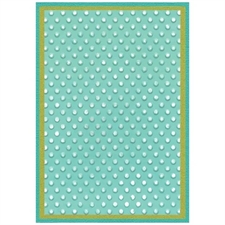 Sizzix 3D Embossing Folder & Stencil Set - Stacey Park / Rock the Dots